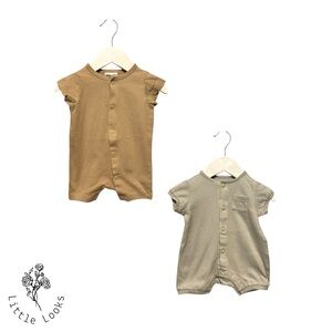 ⭐️ 5/$30 H&M Kids Romper Bundle (x2) size Newborn